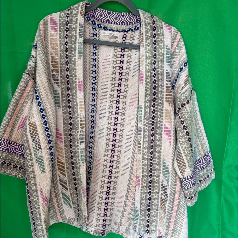 Andersen & Lauth multicolor cardigan & jacket Sz ALL.